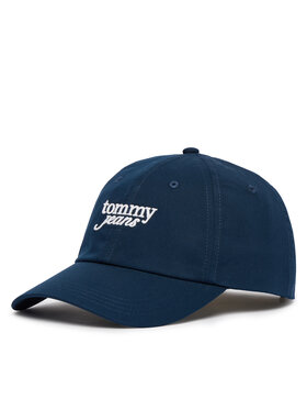 Tommy Jeans Tommy Jeans Шапка с козирка Scri AW0AW18358 Тъмносин