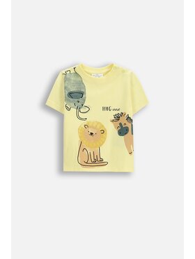 Coccodrillo Coccodrillo T-Shirt WC6143202IBN-004 Żółty Regular Fit