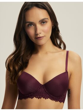 Esotiq Esotiq Biustonosz push-up 44214 Brązowy