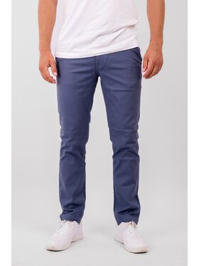 TeeShoppen TeeShoppen Chinosy 'Perform Collection' Niebieski Regular Fit