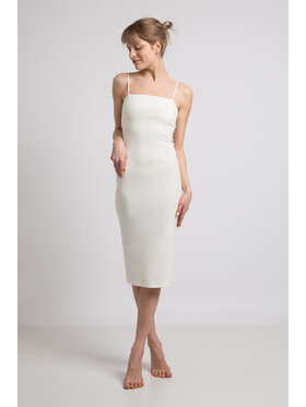 LaLupa LaLupa Sukienka codzienna LA062 Biały Comfortable Fit