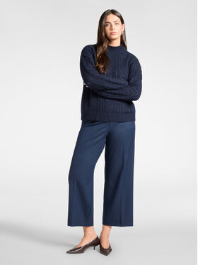 Elena Mirò Elena Mirò Spodnie materiałowe P057P000585N034 Niebieski Regular Fit