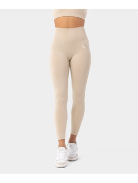 Carpatree Carpatree Legginsy Blaze leggings Beżowy Fitted Fit