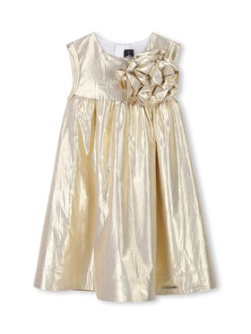 Karl Lagerfeld Kids Karl Lagerfeld Kids Rochie elegantă Z30474 S Auriu Regular Fit