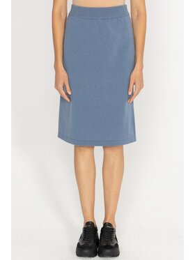 Deni Cler Milano Deni Cler Milano Spódnica ołówkowa T-DC-754D-D5-90-51-1 Niebieski Regular Fit