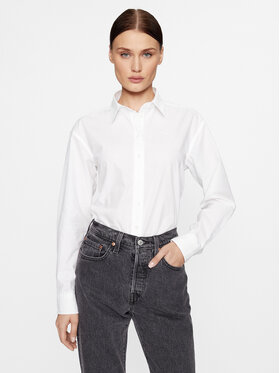 Pepe Jeans Pepe Jeans Риза Liza PL304704 Бял Regular Fit
