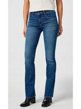 Wrangler Wrangler Jeansy Bootcut 625 Niebieski Bootcut Fit