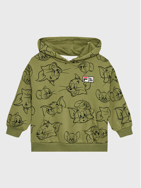 Fila Fila Світшот Tulsa 771192 Зелений Regular Fit