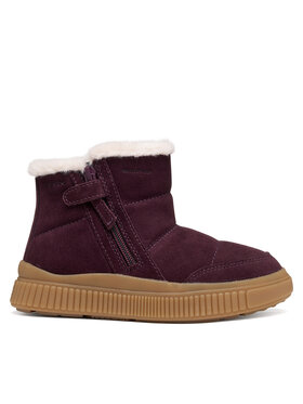 Geox Geox Čizme za snijeg J Laquinny Girl Wpf J66NFA 00022 C7357 S Tamnocrvena