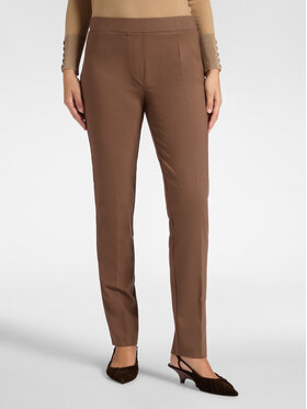 Elena Mirò Elena Mirò Pantaloni di tessuto P813Z100130N022 Marrone Regular Fit