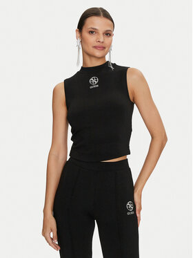 Guess Guess Halenka Elea V4YP04 KCDN0 Černá Regular Fit
