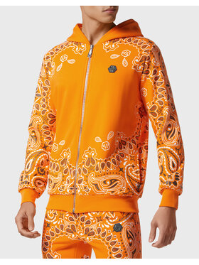 PHILIPP PLEIN PHILIPP PLEIN Dres 3125 Pomarańczowy Regular Fit
