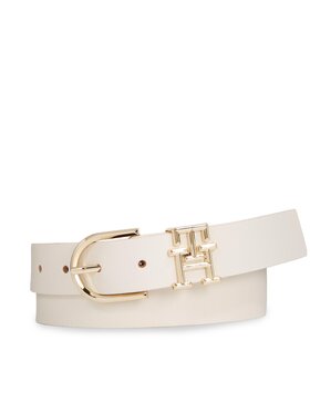 Tommy Hilfiger Tommy Hilfiger Dámský pásek Th Lux 3.0 AW0AW14943 Bílá