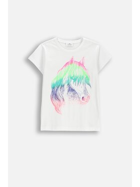 Coccodrillo Coccodrillo T-Shirt WC6143209VGB-001 Biały Regular Fit