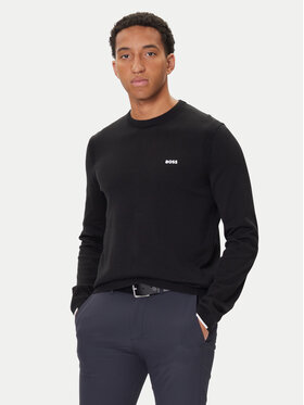 BOSS BOSS Pulover K_Ever-X 50541940 Negru Regular Fit