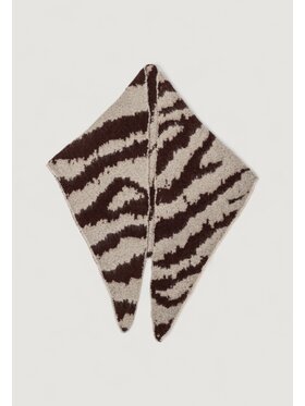 Pieces Pieces Sciarpa Pcjanimal Triangle Scarf Bc Grigio