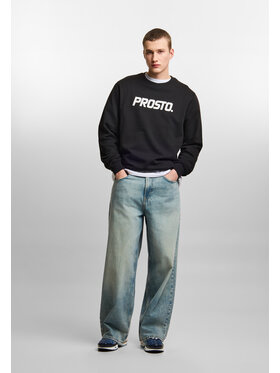 PROSTO. PROSTO. Bluza Old Logo KL261MSWE1011 Czarny Regular Fit