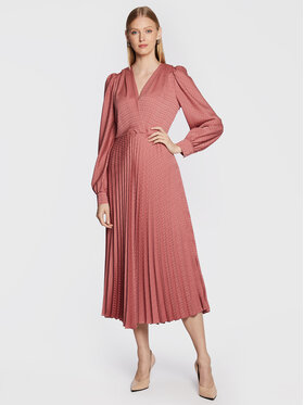 TWINSET TWINSET Haljina za svaki dan 222TT2420 Ružičasta Regular Fit