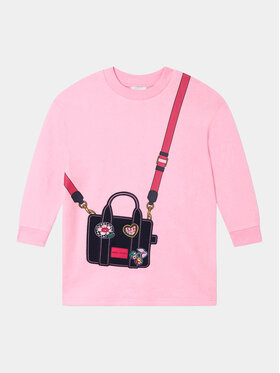 The Marc Jacobs The Marc Jacobs Sukienka codzienna W12456 Różowy Regular Fit