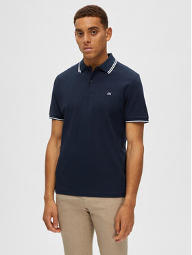Selected Homme Selected Homme Polo 16087840 Bleu marine Regular Fit