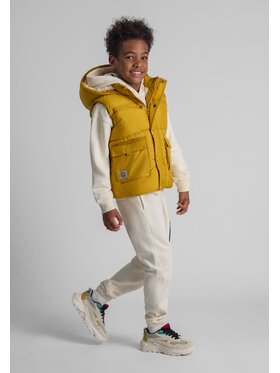 minoti minoti Kamizelka 27gilet5 Żółty Regular Fit