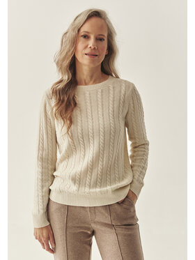 TATUUM Tatuum Sweter ANABEL Beżowy Classic Fit