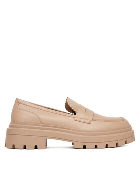 DeeZee DeeZee Loafersy 58682-8 Beżowy