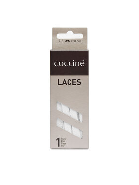 Coccine Coccine Kingapaelad SZNUROWADŁA 120 cm P7 BAWEŁNIANE v.AZ Valge