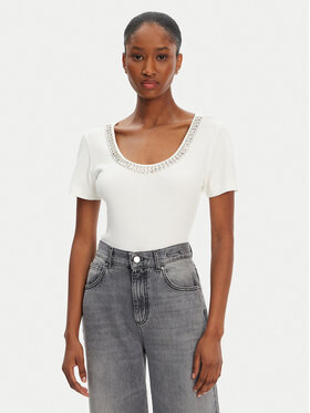 Marciano Guess Marciano Guess T-Shirt 5RGP18 6299A Μπεζ Regular Fit