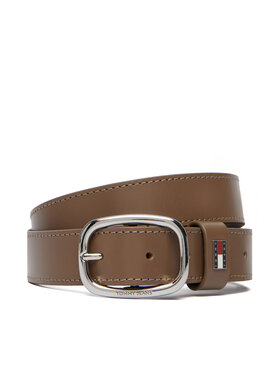 Tommy Jeans Tommy Jeans Gürtel Tjw Oval 3.0 AW0AW15836 Braun