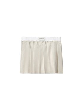 Hinnominate Hinnominate Minigonna 1772 Beige Regular Fit