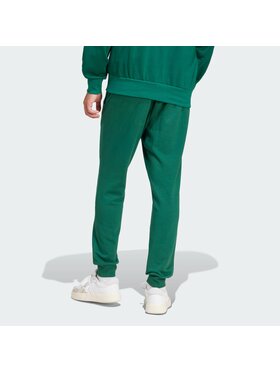 adidas adidas Spodnie materiałowe 139647 Zielony Regular Fit