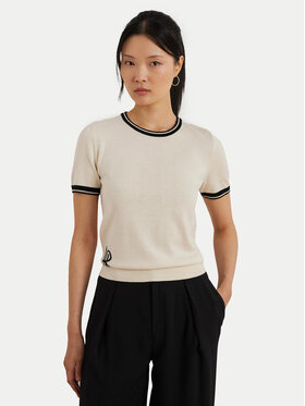 LAUREN RALPH LAUREN LAUREN RALPH LAUREN Svetr 200963659001 Écru Relaxed Fit
