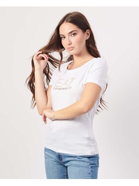 Emporio Armani Emporio Armani T-shirt 8NTT67-TJDQZ Bianco Regular Fit