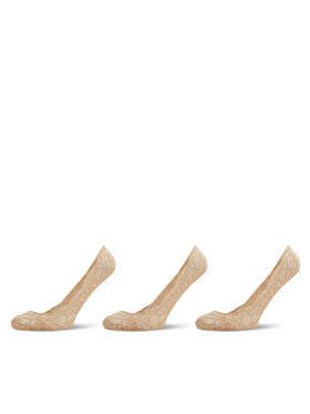 JENNY JENNY Naiste sneaker-sokkide komplekt (3 paari) 4WB-004-SS24 Beež
