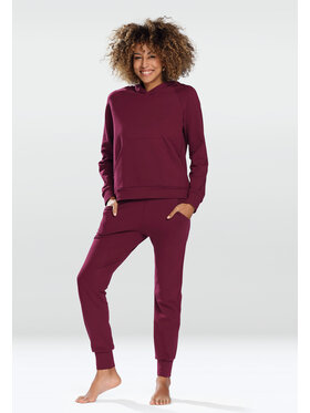 DKaren Sport DKaren Sport Dres Seattle Bordowy Classic Fit