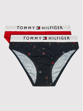 Tommy Hilfiger Tommy Hilfiger Set od 2 para gaćica UG0UG00370 Šarena