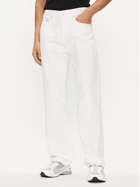 Calvin Klein Jeans Calvin Klein Jeans Дънки 90's J30J325580 Бял Straight Fit