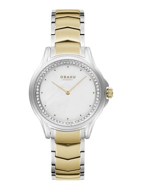 Obaku Obaku Zegarek V261LECWSF Złoty