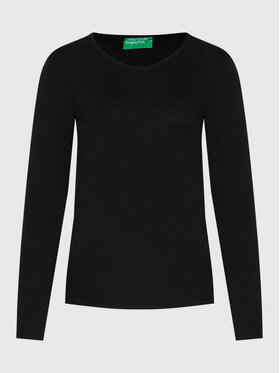 United Colors Of Benetton United Colors Of Benetton Блузка 3GA2E16F9 Чорний Regular Fit