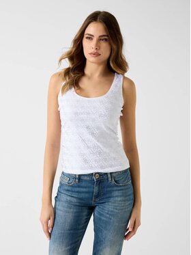 Guess Guess Top 181241 Bílá Classic Fit