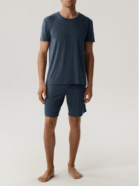 Atlantic Atlantic Piżama Soft set Granatowy