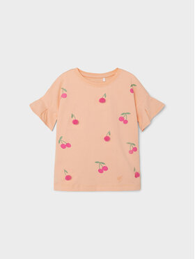 NAME IT NAME IT T-shirt 13215688 Narančasta Regular Fit