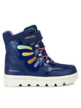 Geox Geox Zimske čizme J Willaboom Girl B A J36HWA 054FU C4243 D Tamnoplava
