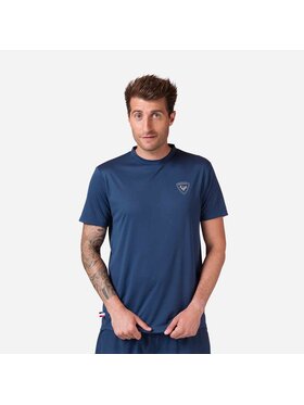 Rossignol Rossignol T-Shirt Active Tee Granatowy Regular Fit