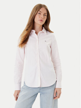 Gant Gant Košulja Shield 4300141 Ružičasta Slim Fit