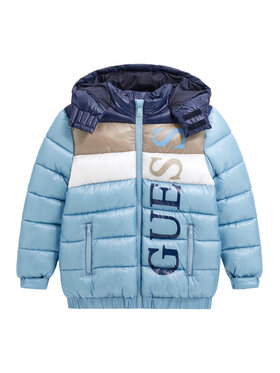 Guess Guess Zimní bunda L5BL09 WEGY0 Modrá Regular Fit