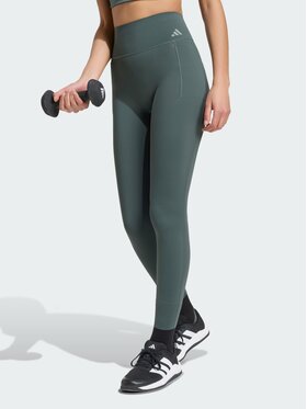 adidas adidas Legginsy 168175 Szary Fitted Fit