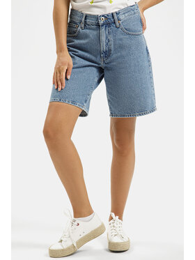 Cross Jeans Cross Jeans Szorty jeansowe A 704-007 Niebieski Oversize