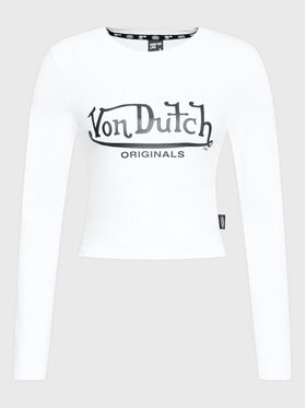 Von Dutch Von Dutch Majica Blair 6 224 010 Bijela Slim Fit